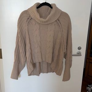 Moon&madison chenille mockneck sweater